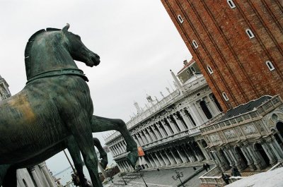 Bronze horse on San Marco