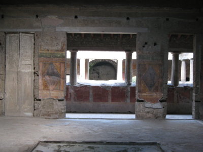 Inside the Villa dei Misteri