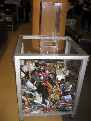 Airport security box