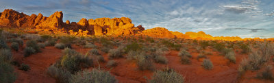 Sunset in the Valley of Fire