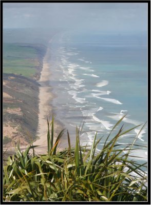 From Mangahume Bluffs looking South