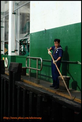 Riding on Star Ferry