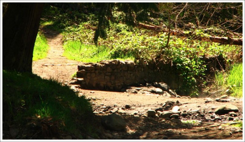 Pool/wall across Salt Creek - Vacant