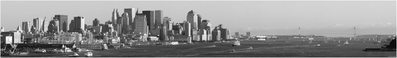 Lower Manhattan BW