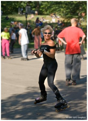 Central Park Dance Skaters 2