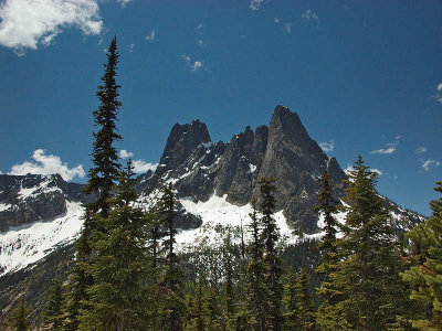 Liberty Bell Mtn & Alpine Fir