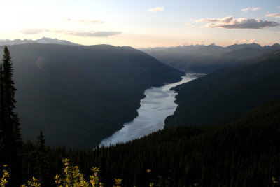 View from Revelstoke Mountain