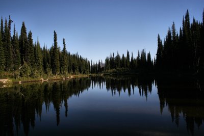 Lake on Revelstoke Mountain