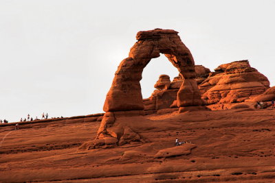 Delicate Arch from viewpoint