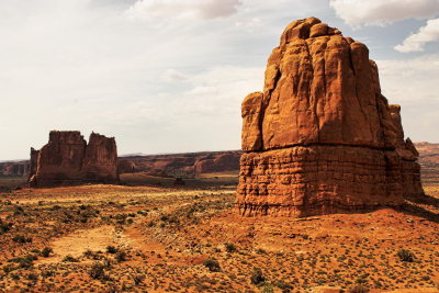 Sandstone formations