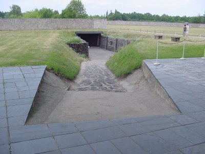Sachsenhausen:  Entrance to Extermination Chambers