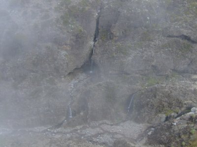 Water Falls Below Barranco Camp