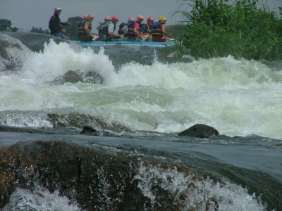 Setting up for Another Set of Rapids