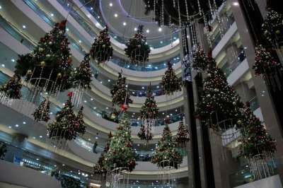 Times Square meets Harry Potter at Christmas