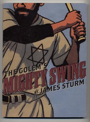 The Golem's Mighty Swing (2001) (inscribed with original drawing)