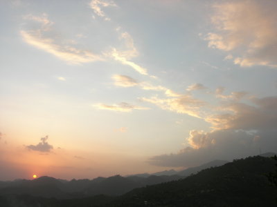 Sunset, May 22, 2007