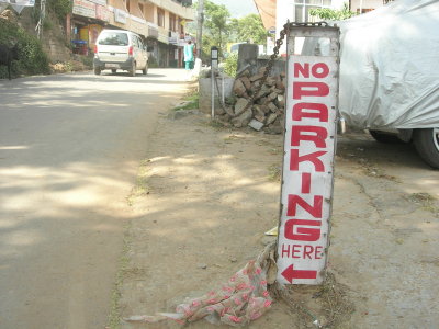 No Parking Here