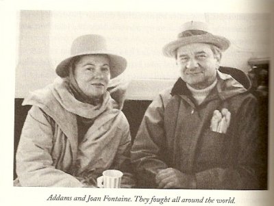 with Joan Fontaine