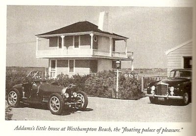 Addams's home in Westhampton Beach