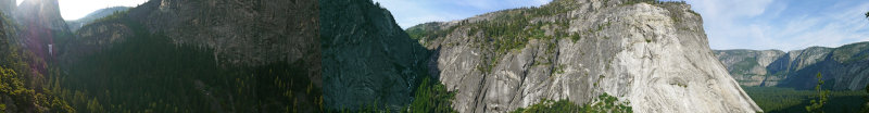 The view from Sierra Point (panorama)