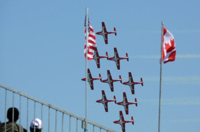 Here come the Snowbirds