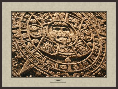 Aztec Calendar Detail