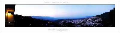 Taxco Panorama at Dawn