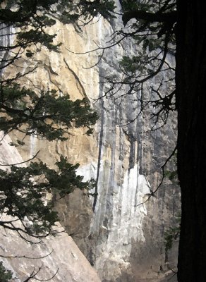 Wall Near Lower Yosemite Falls