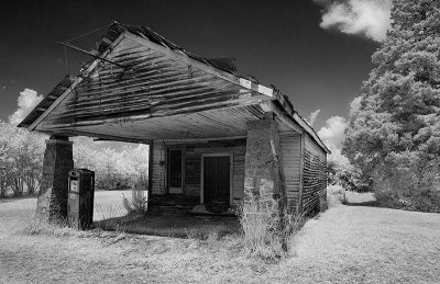 Abandoned country store