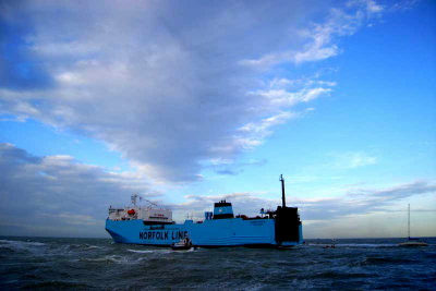 last Norfolk ferry from Scheveningen