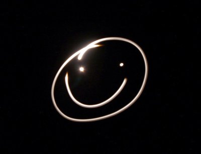 Paint With Light - Smiley