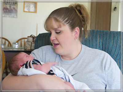 Jordan and Mommy