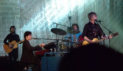 Liam Finn, Mark Hart, Matt Sherrod, and Neil Finn