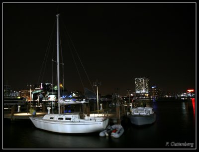 Inner Harbor at Night 8