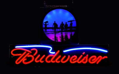 Budweiser surfers
