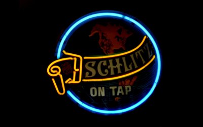 Schlitz on tap