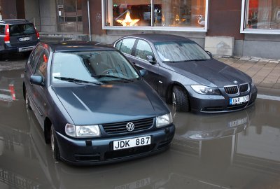 Wet parking