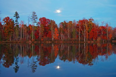 Moonrise, Frances Beatty Community Park, Matthews, NC