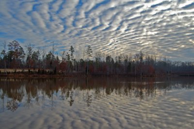 Great cloud pattern, Frances Beatty Community Park, Matthews, NC