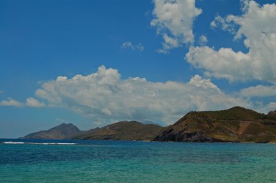 Saint Kitts Island in the Carribean