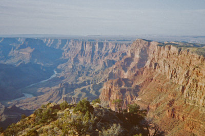 The Grand Canyon, Grand Canyon National Park, Arizona 35mm film 1983