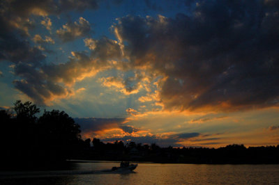 Lake Tylerie Sunset, NC
