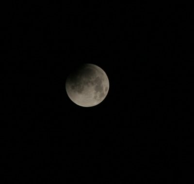 first shot of the night.  1:54 a.m.  Umbral contact