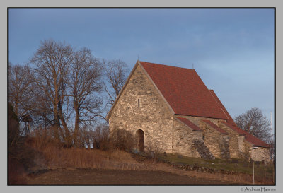 Old Sakshaug church.