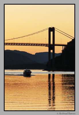 Lokkaren bridge;  mainland side.