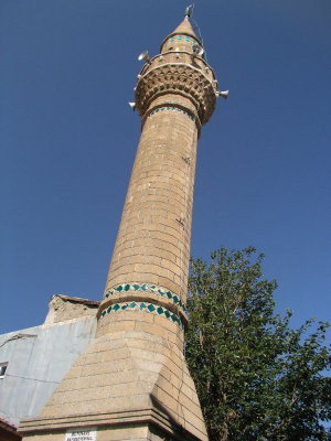 Minaret by our pension--it was pretty loud, especially since we slept with the window open.