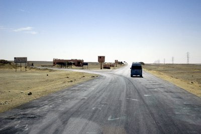 the road to Abu Simbel