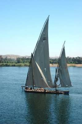 felucca on the Nile