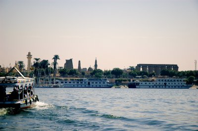 temples facing the Nile