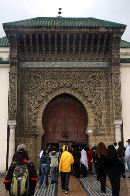 entrance to Mausoleum of Moulay Ismail